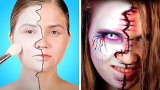 Trucos de Belleza Espeluznantes! Ideas de Maquillaje y Disfraces para Halloween de 123 GO!