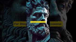 Why Gratitude is Essential in Stoic Philosophy #shorts