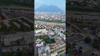 Torres Vía Zócalo en construcción en el centro de Monterrey, septiembre 2024 💯💯🔥🔥#monterrey