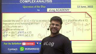 26 NOV. // CSIR NET PYQ DISCUSSION // COMPLEX ANALYSIS