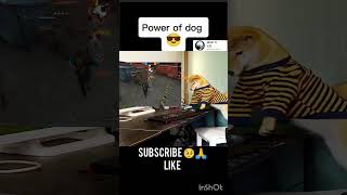 Power of dog 🐕 ll short viral video in garena free fire 🔥 ll tending short #7