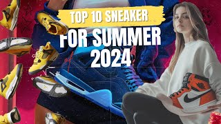 Top 10 Sneakers for SUMMER 2024 #nike #sneakers #airjordan #jordan #airjordan12