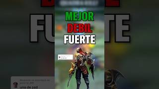 MEJOR DEBIL Y FUERTE DE ZED EN WILD RIFT