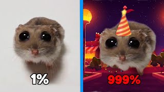 Sad Hamster Becomes Happy