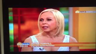 Jayne Torvill and Christopher Dean on Daybreak 21.05.13