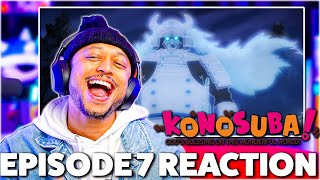 HE DIED AGAIN? Konosuba Episode 7 REACTION