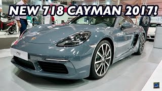 NEW 2017 Porsche 718 Cayman!