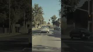 Watch till the END!🤨 #car #crash #dashcam #reddit