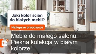 Stylowe meble do małego salonu - Odkryj piękną białą kolekcję!