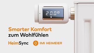 HeimSync - Das smarte Heizkörperthermostat von IMI Heimeier