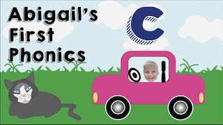 Phonics c sound | Jolly Phonics c | First phonics lesson | Learn the c sound with Abigail | Letter c