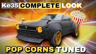 Toyota Corolla Ke35 Project Look Complete 🔥🤩 Ft Pop Corns 🍿 Tuned