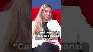 Raluca Voivozeanu: "Cand comaniz pizza, sa o aduca drona!" l Podcast Business Philosophy #shorts