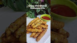 Crispy Shabudana Fries | Snacks | Delicious Sago Recipe | Shortfeed |Tasty Bites (Mi Nandedkar)