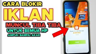 Cara Menghilangkan Iklan Muncul Tiba tiba Di Hp