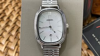 Fossil BQ3608 Lyla Three-Hand Date Stainless Steel Watch Unboxing