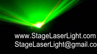 Green + Red mixed Yellow Laser Stage Lighting-22rg