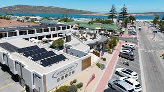 The ideal location of Windtown Lagoon Hotel in Langebaan, South Africa.