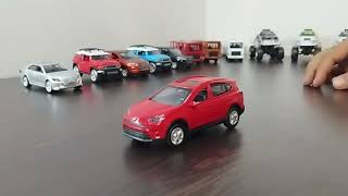 Diecast Red Toyota RAV4 replica car