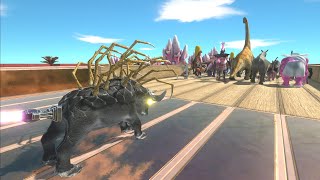 Escape from ALIEN GORGON - Animal Revolt Battle Simulator ARBS