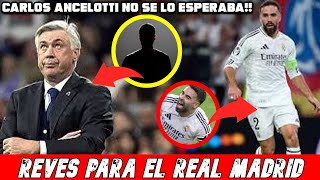 💥 BOMBAZO!! REVES PARA EL MADRID, YA ESTA EL SUSTITUTO DE DANI CARVAJAL ❗ FUTBOL** HOY Octub 2024