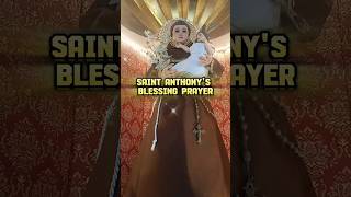 Saint Anthony's Blessing Prayer #sanantoniodepadua #sanantonio #fyp #viralvideo #shorts #prayer