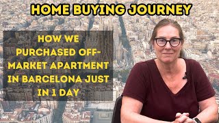 How to find an off-market apartment in Barcelona.