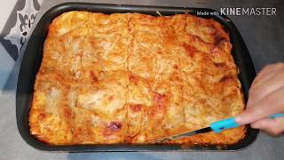 recette de lasagne facile 😋وصفة اللازاني سهلة