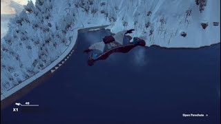 Steep ps4 Wingsuit stunt