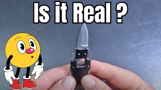 Mini Pocket Knife | Tiny But Versatile 🗡️