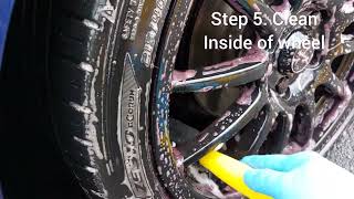 Clean your wheels your self step by step