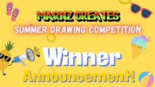 “Summer Drawing Competition Winner Announcement! 🎨 | Who Took the Top Spot?”