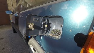 Suzuki Swift - How To Open The Fuel Door