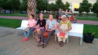 Cajon-Majon on Batumi embankment