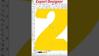 3D Text effect design in coreldraw.#shorts #videos #youtube #tutorials #coreldraw .