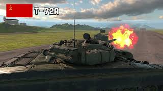 Old T-72A Shell Ejection Test - Panzer War