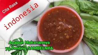 RESEP SAMBAL TERASI YANG ENAK