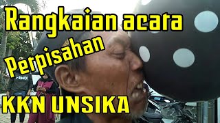 RANGKAIAN ACARA HIBURAN PERPISAHAN KKN UNSIKA KARAWANG DI DESA NANGEWER 2019