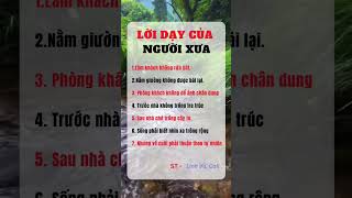 Lời người xưa #follower #viralvideo #cuocsong