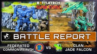 Part 3: FedCom vs Clan Jade Falcon | CAMPAIGN! BattleTech Alpha Strike Battle Report | Clan Invasion