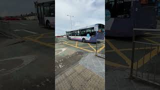 First Cymru (YX63 LKU 44570) Departs Bridgend On The 72 To Blaengawr #uk #wales #publictransport