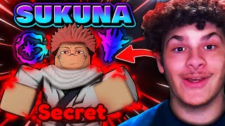 Getting The *NEW* SECRET Unit SUKUNA In Anime Vanguards!