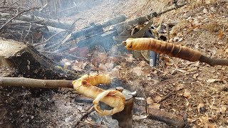 Jaskiniowiec. #38 Podpłomyk Partyzancki, Szwedzka świeca w kuchence surwiwalowej