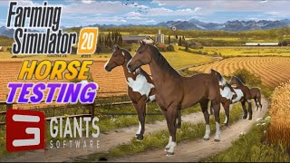 Which horse has more running capacity  | fs20