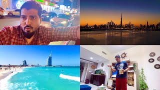 Habibi Come To Dubai | Sheikh Zayed Road | Inzamam and Sayed Anwar Meet shop |vlogs| @abu007vlogs