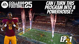 Rebuilding The Arizona State Sun Devils In College Football 25! | Dynasty Series part 1