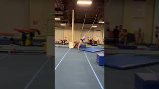 *New Pass* Front Handspring Rudi Layout Step-Out