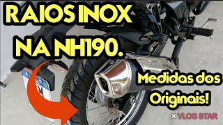 Raios Inox na NH190.