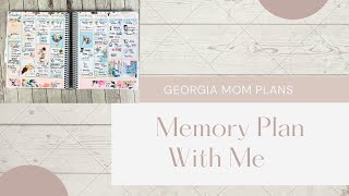 Memory Plan With Me | Featuring Miss & Meow