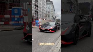 Lamborghini Huracan STO #shorts #automobile #rich #youtubeshorts #richlife #cartok #fast #sound